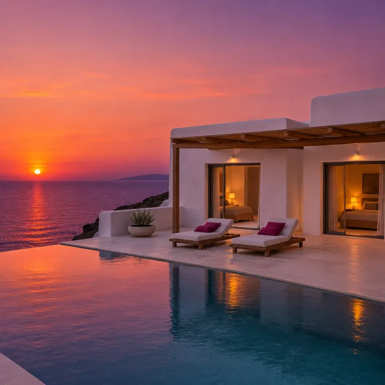 Elegant 2 bedroom villa in Mykonos for a refined seaside escape