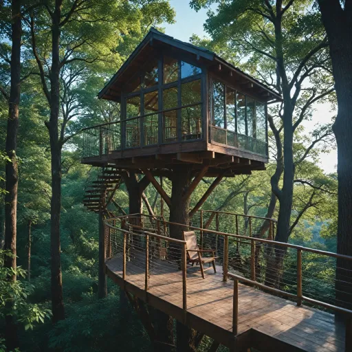 Luxury treehouse homestays: an elevated experience in natural settings