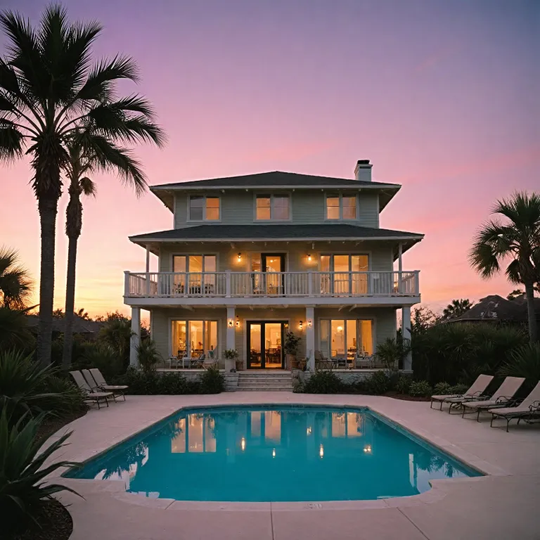 Experience ultimate relaxation with Panama City Beach house rentals featuring private pools