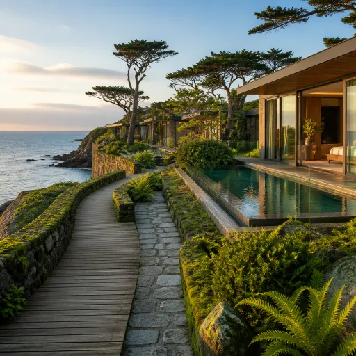 Seaside villas with in room private pools for refined coastal escapes