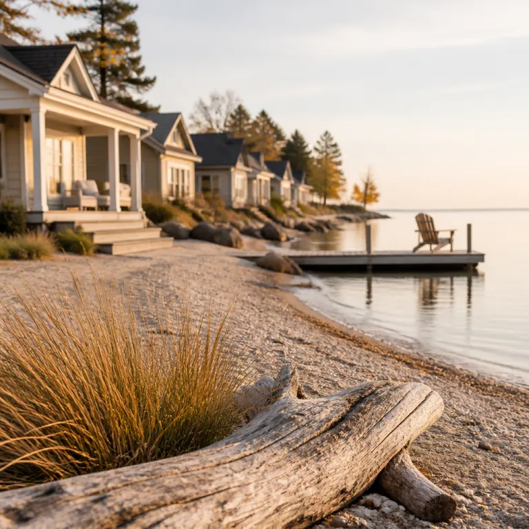 Lake Huron cottages for refined shoreline escapes