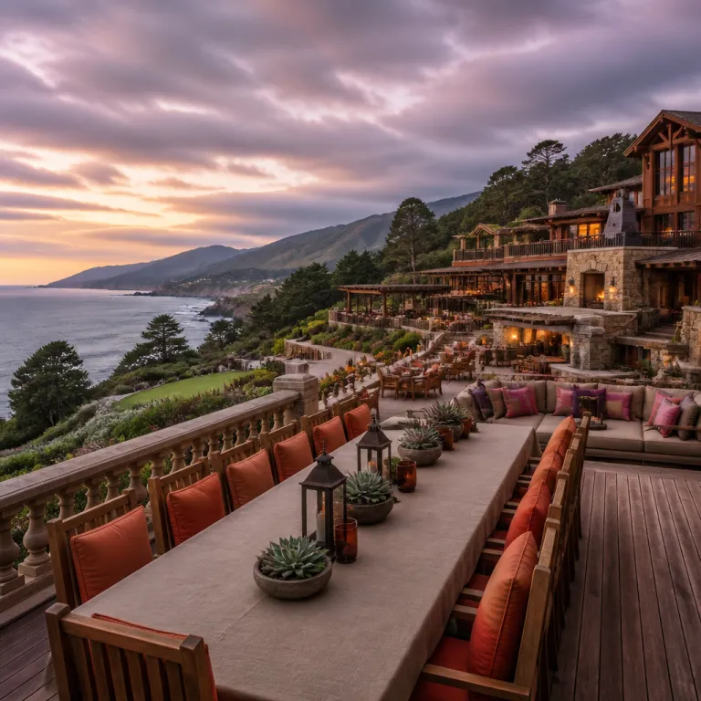 Elegant resorts in California for large family reunions by the sea and in the mountains